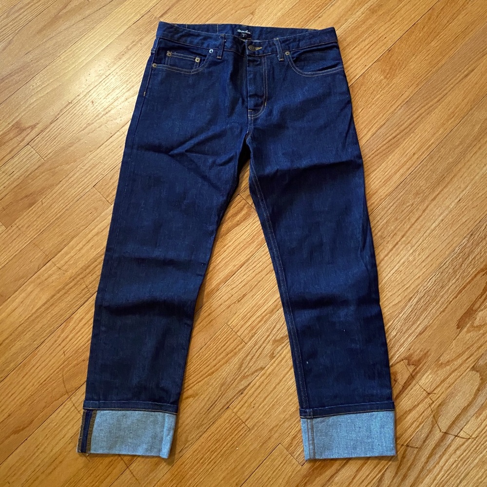 Steven Alan denim pants w cuff
